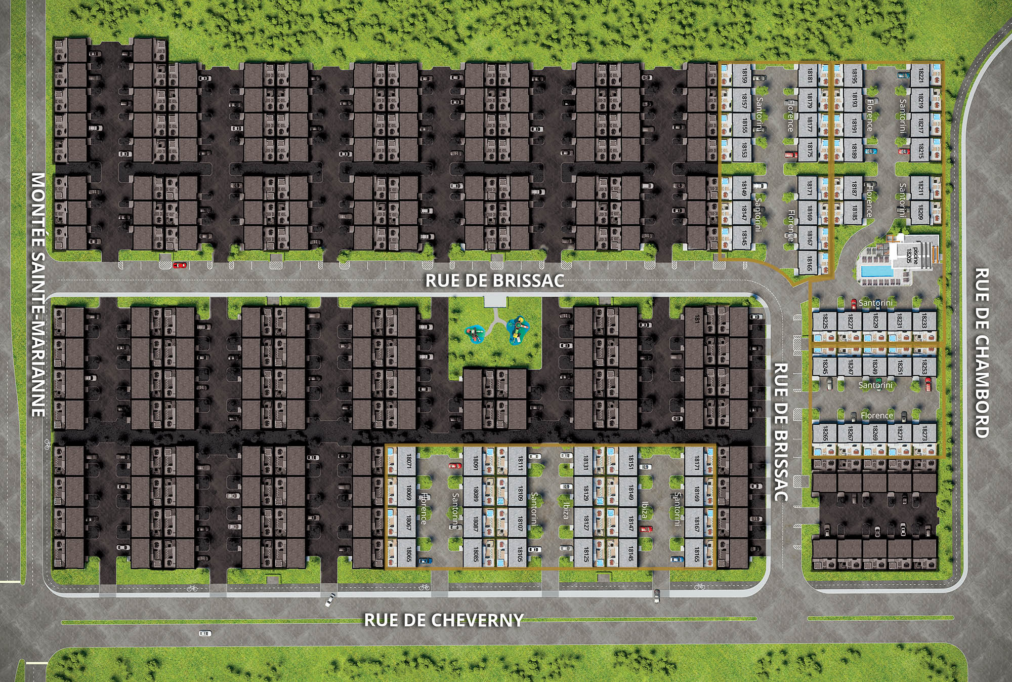 Sélectionnez une maisons-villas